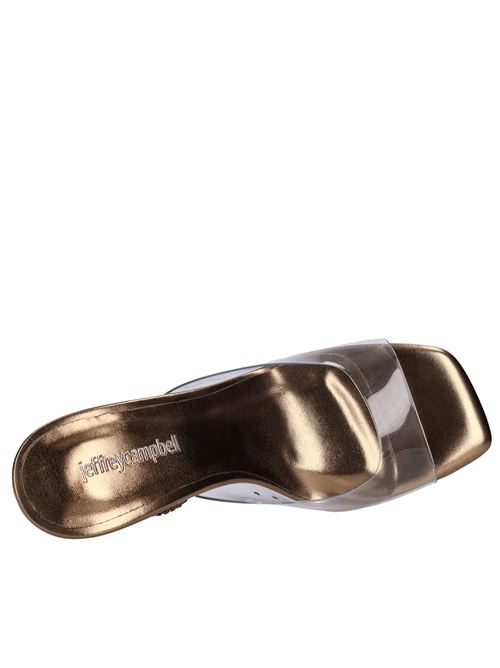 Mules in plexi JEFFREY CAMPBELL | SO-FLYBRONZO